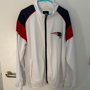 NFL New England Patriots Full Zip Track Jacket